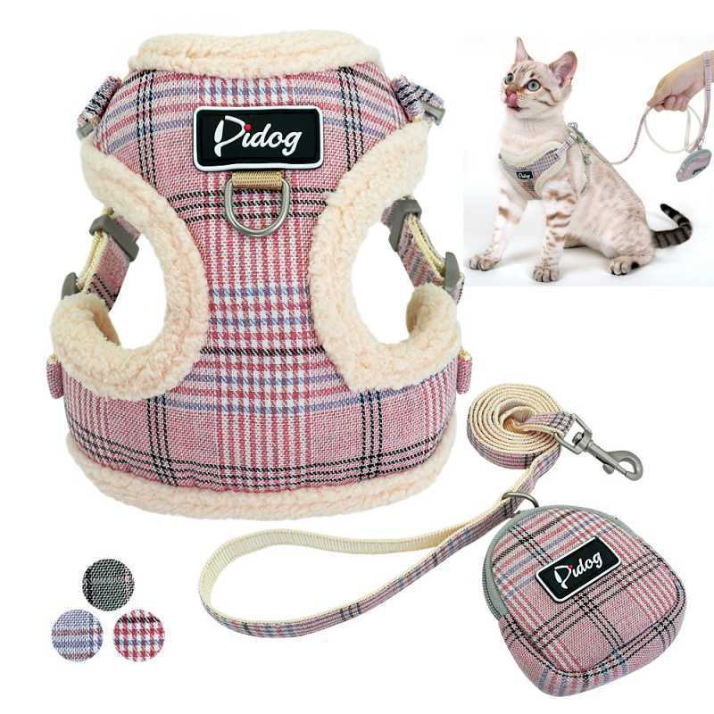 Small Dog Traction Rope Chest Harness Pet Small Dog Teddy Puppies Vest Style Cat Walking Cat Rope Dog Chain