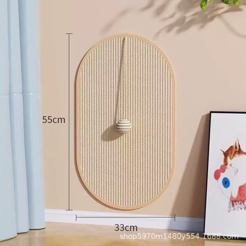Sisal Cat Scratching Board With Ball