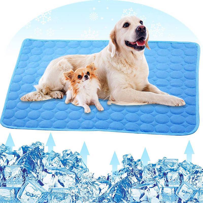 Summer Pet Ice Pad Dog Ice Silk Mat Pad Summer Cooling Cooling Cooling Ice Den Dog Kennel Cat Den
