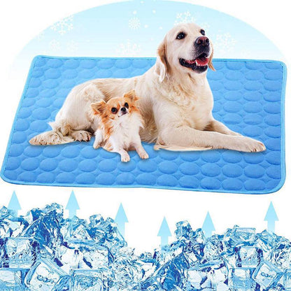 Summer Pet Ice Pad Dog Ice Silk Mat Pad Summer Cooling Cooling Cooling Ice Den Dog Kennel Cat Den