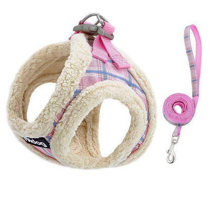 Small Dog Traction Rope Chest Harness Pet Small Dog Teddy Puppies Vest Style Cat Walking Cat Rope Dog Chain