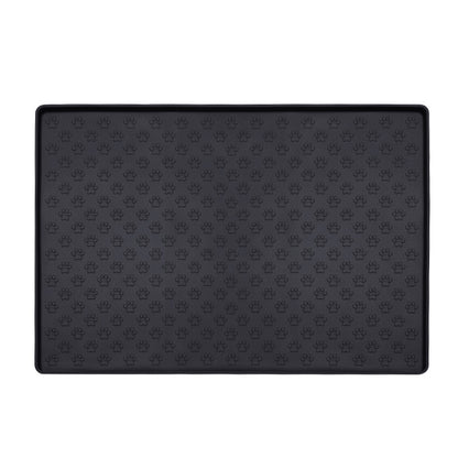 Silicone Pet Mat Waterproof And Easy To Clean Dog Mat Cat Mat Square Pet Placemat