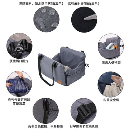 Multifunctional Car Air Cushion Nest For Pets