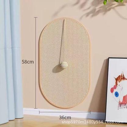 Sisal Cat Scratching Board With Ball