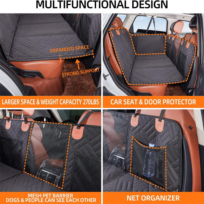 Car Pet Mat Car Rear Seat Dog Mat Anti-dirty Waterproof Pet Mat