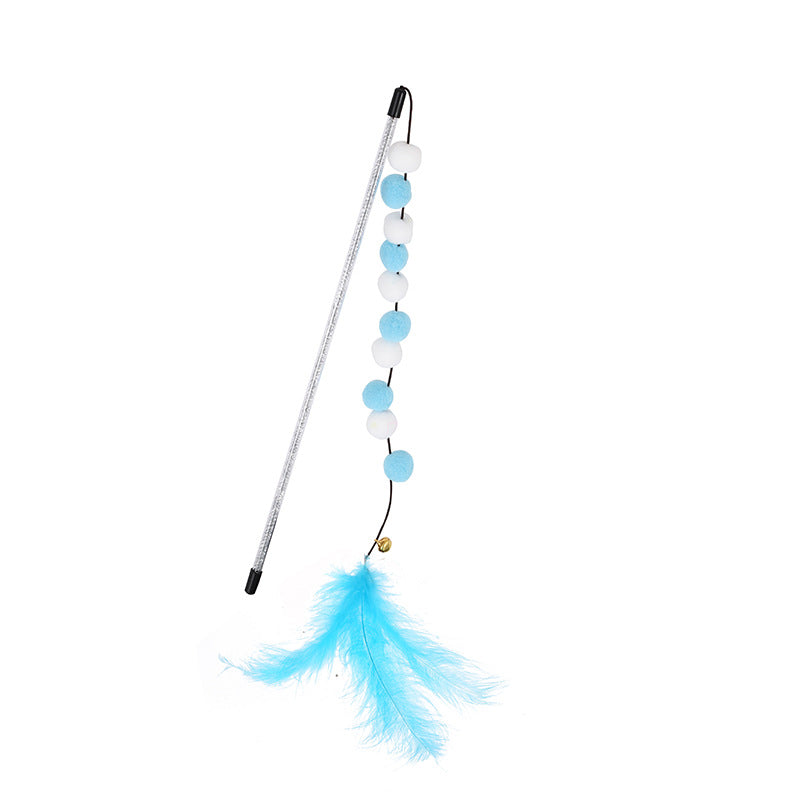 Hair Ball String Fairy Teasing Cat Stick Cat Interactive Play Toys
