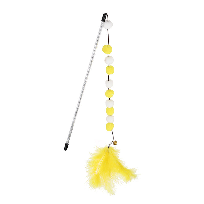 Hair Ball String Fairy Teasing Cat Stick Cat Interactive Play Toys