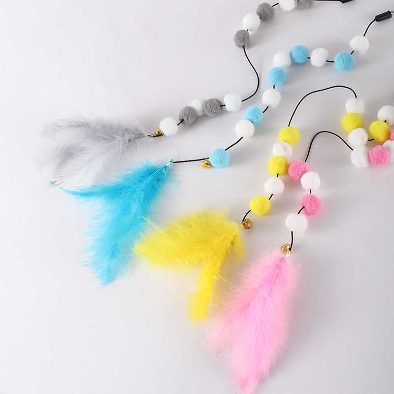 Hair Ball String Fairy Teasing Cat Stick Cat Interactive Play Toys