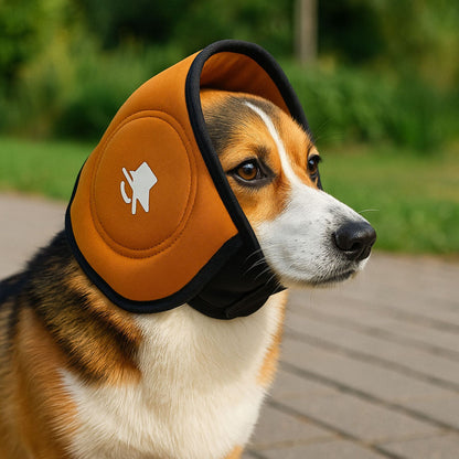 New Dog Calming Hood, Anti-Frightening, Anti-Thunder, Velcro Earmuffs, Warm, Multiple Colors Available, Pet Supplies
