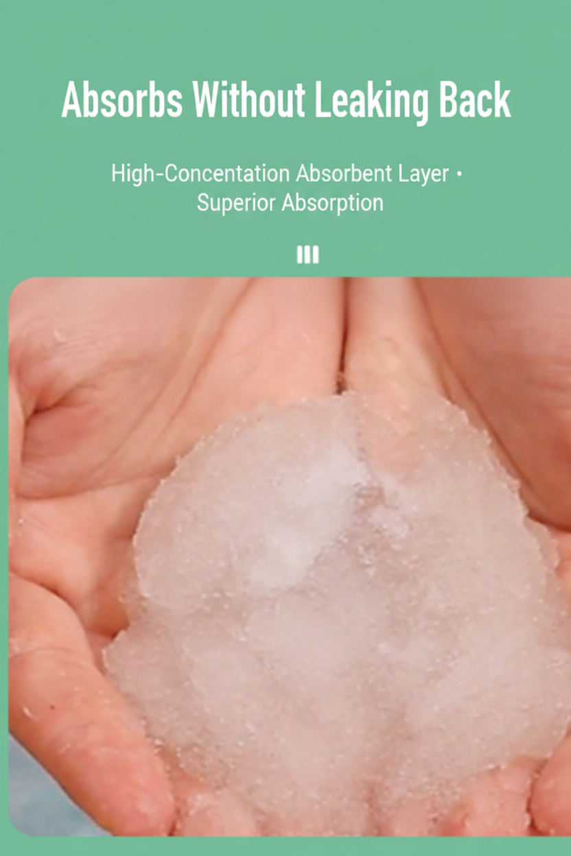 Absorbs Without Leaking Back