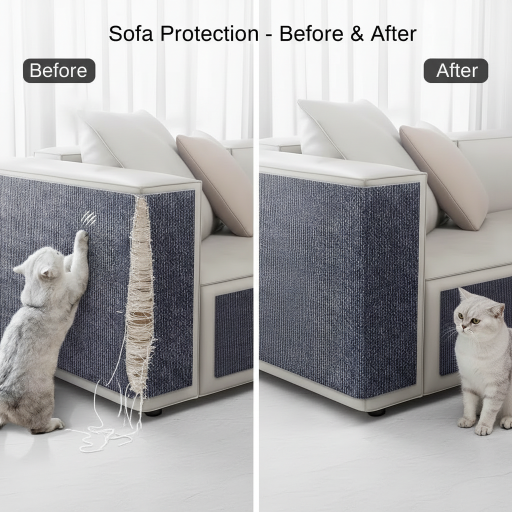 Anti-Scratch Sofa Protector - Premium