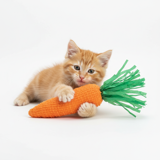 Carrot Cat Chew Toy