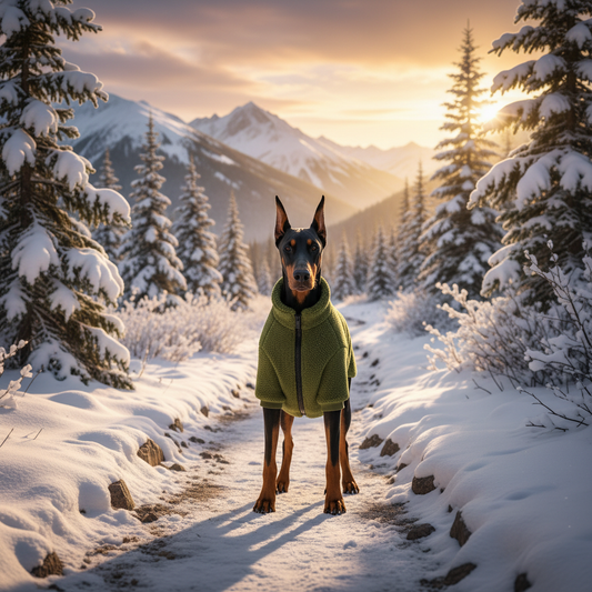 Dog Fleece Coat - Cinematic