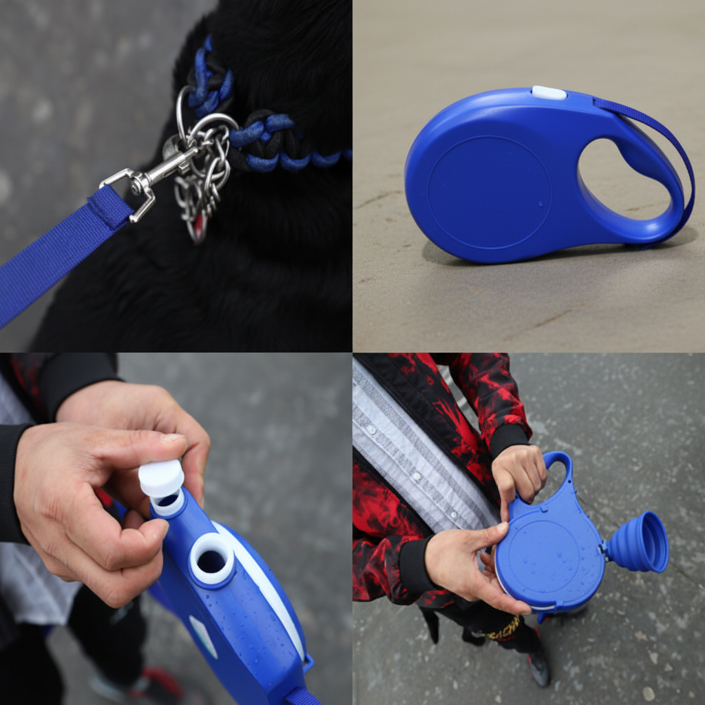 Dog Leash Feature Details - No Chinese Text