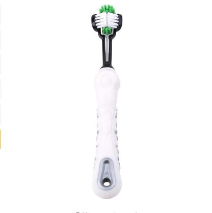 Pet plush color toothbrush dog toothbrush in addition to bad breath and tartar dental care dog cat cleaning supplies