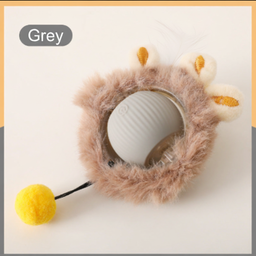 Grey Cat Ball