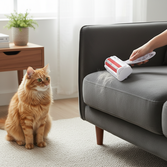 Pet Hair Lint Roller Lifestyle