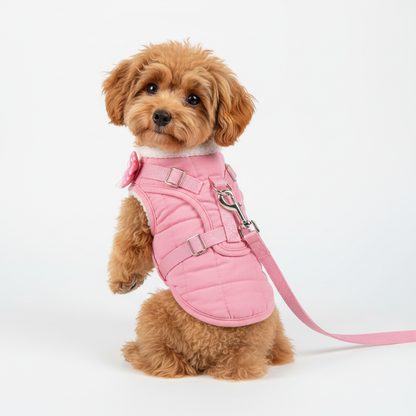 Pink Dog Winter Vest
