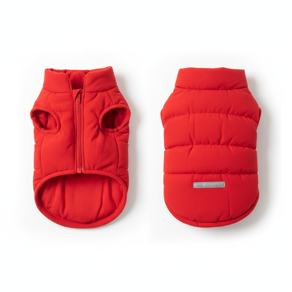 Red Dog Coat No Hood