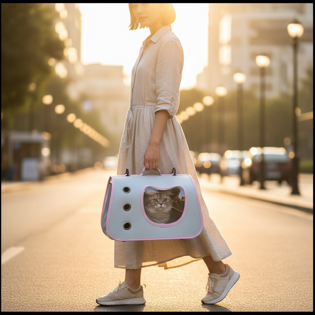 Space Capsule Cat Bag - Premium