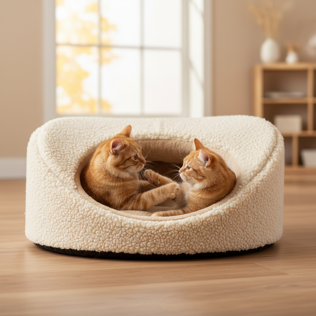 Winter Cat Tunnel Nest