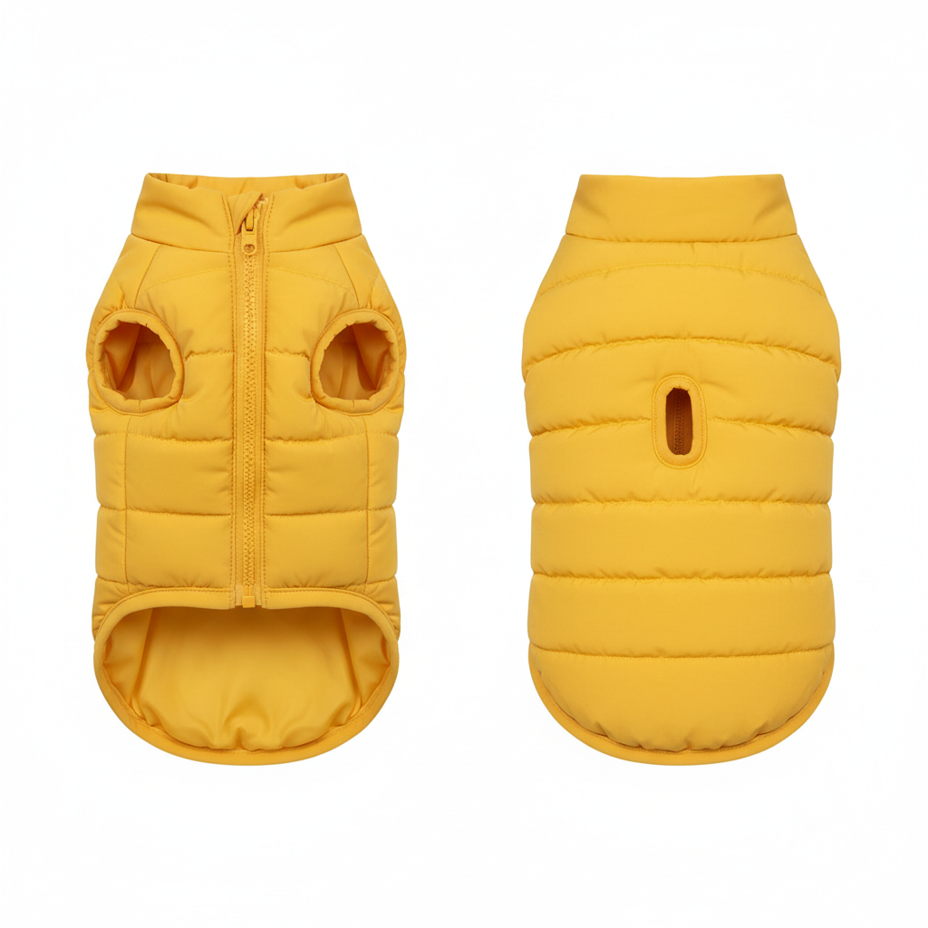 Yellow Dog Coat No Hood
